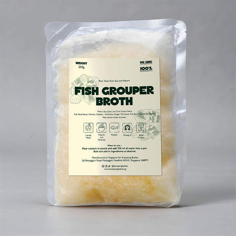 Fish Grouper Broth – 250 ml Concentrated